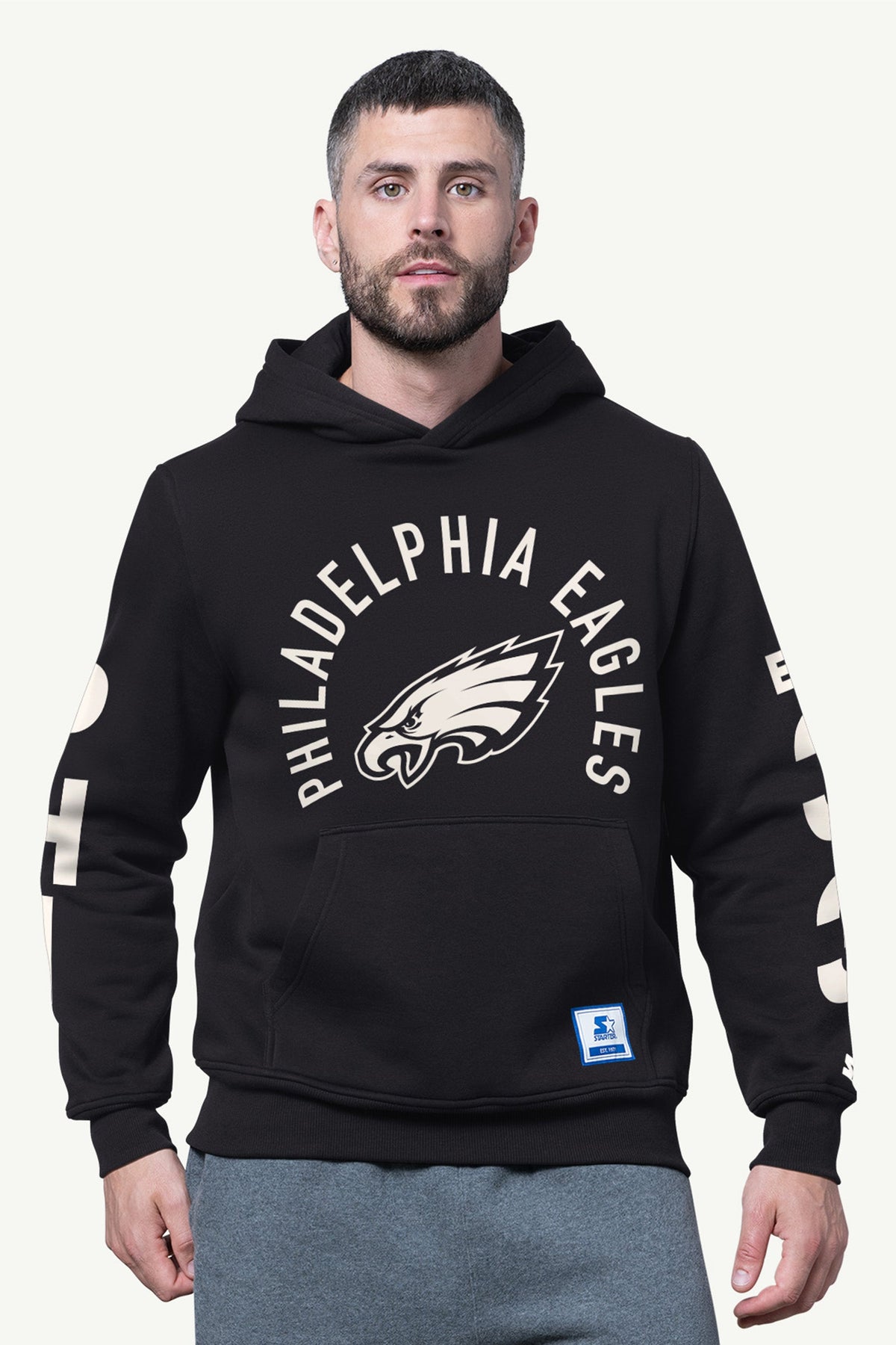 MENS PHILADELPHIA EAGLES HANDOFF FLEECE HOODIE