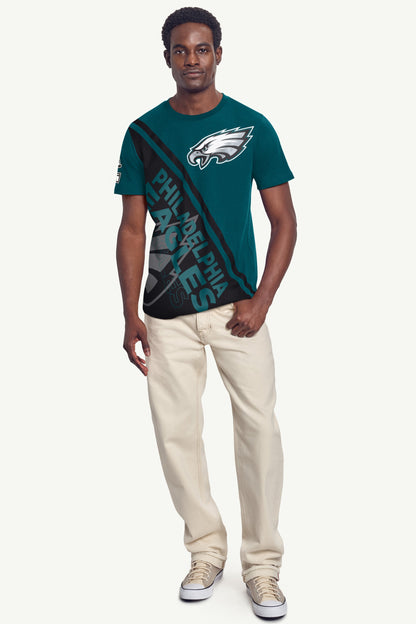 MENS PHILADELPHIA EAGLES GRAPHIC T SHIRT