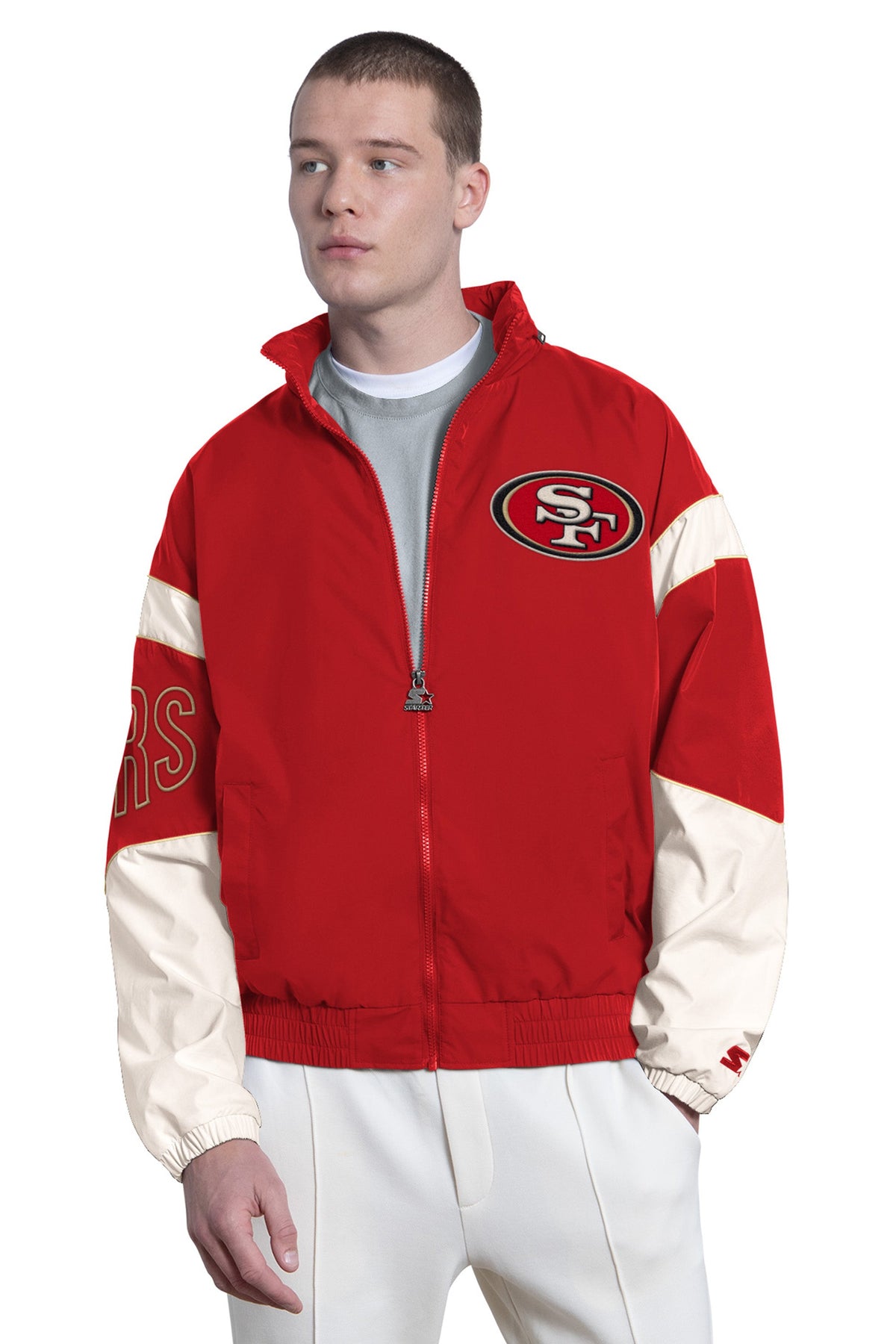 MENS SAN FRANCISCO 49ERS THE GUST FULL ZIP JACKET