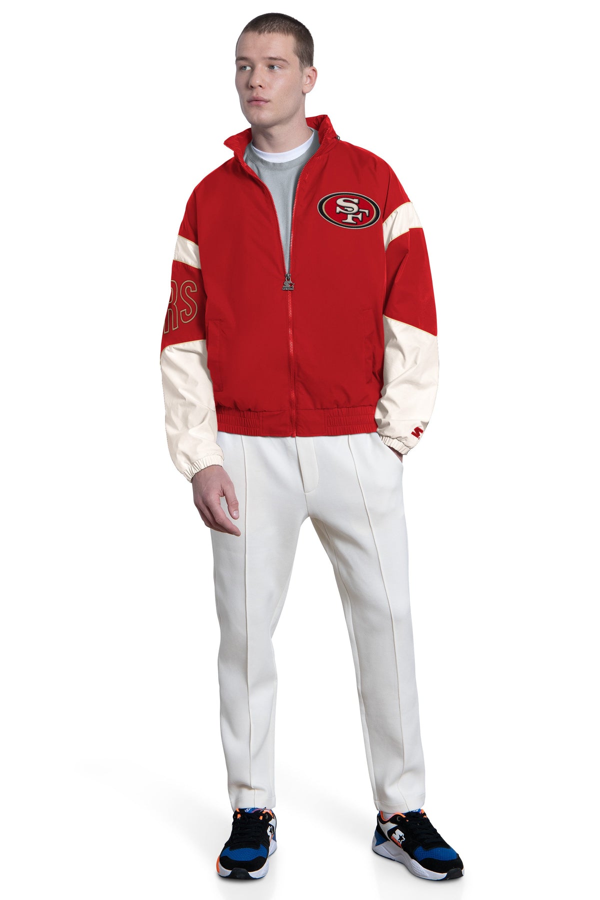 MENS SAN FRANCISCO 49ERS THE GUST FULL ZIP JACKET