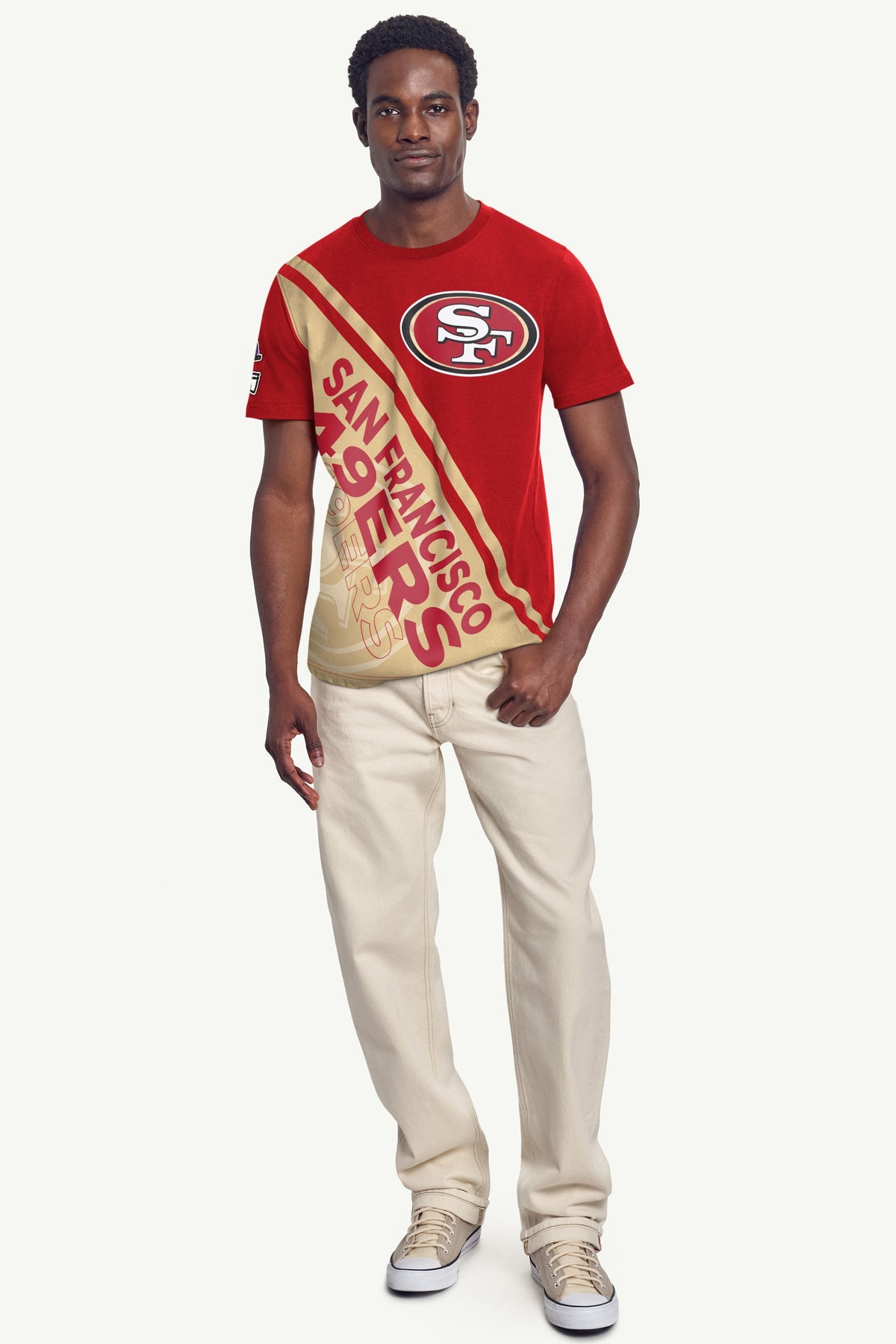 MENS SAN FRANCISCO 49ERS GRAPHIC T SHIRT