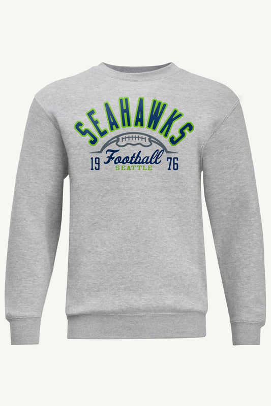 MENS SEATTLE SEAHAWKS HALF BALL SWEATSHIRT