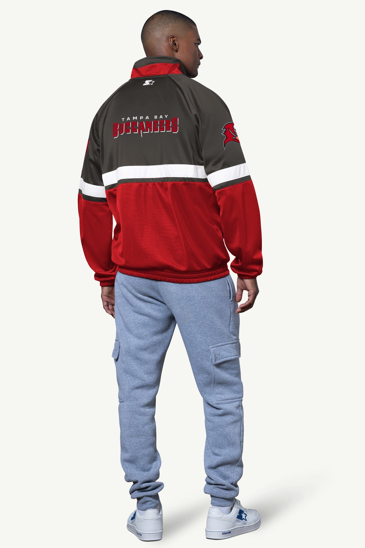 MENS TAMPA BAY BUCCANEERS VETERAN TRACK JACKET