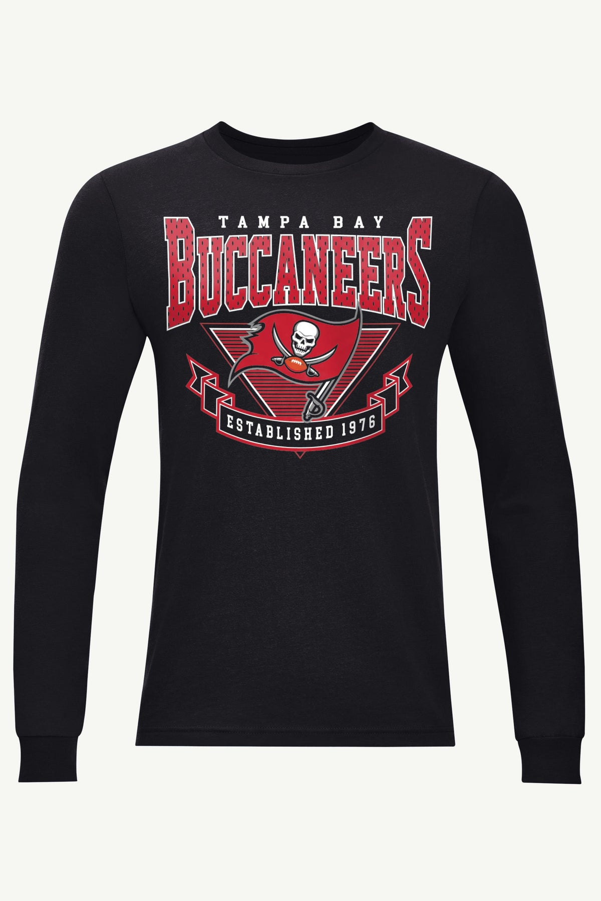 MENS TAMPA BAY BUCCANEERS 80's INSPIRED LONG SLEEVE T SHIRT
