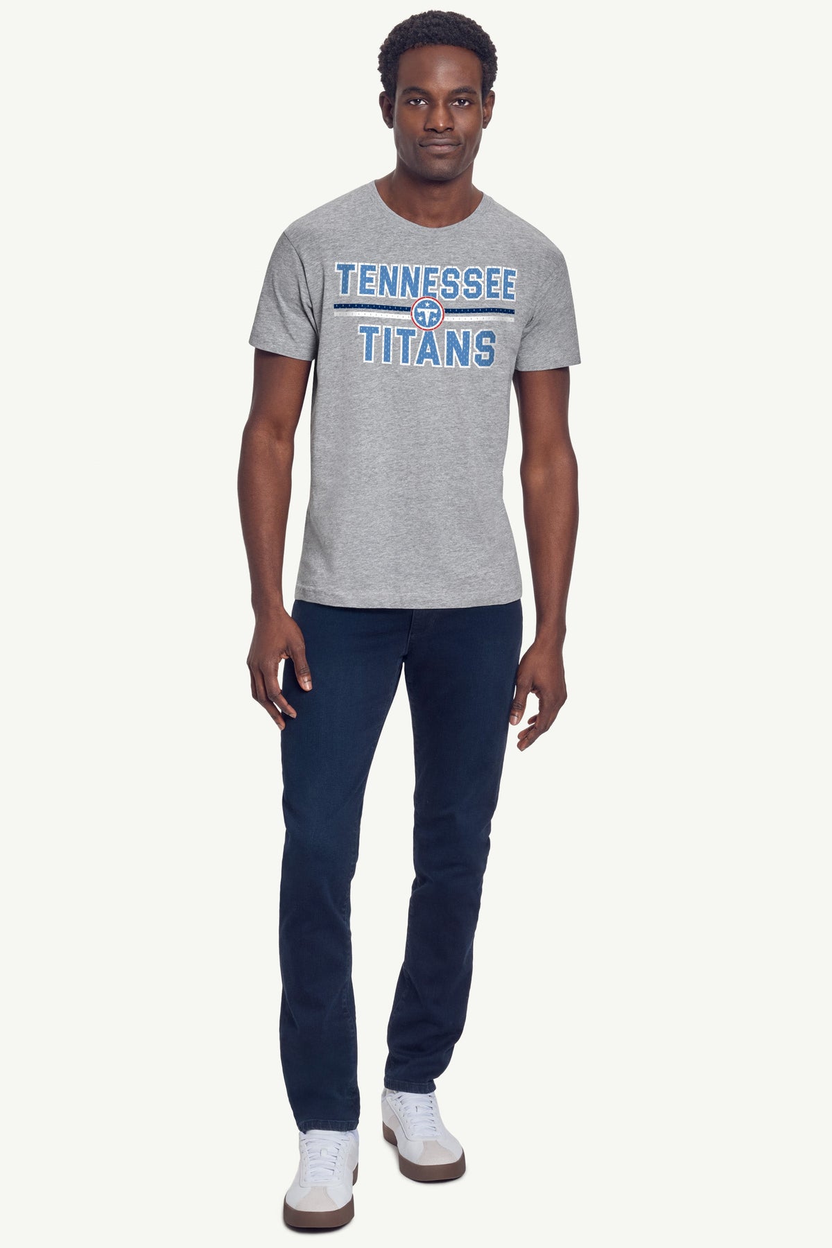 MENS TENNESSEE TITANS MESH LOOK T SHIRT