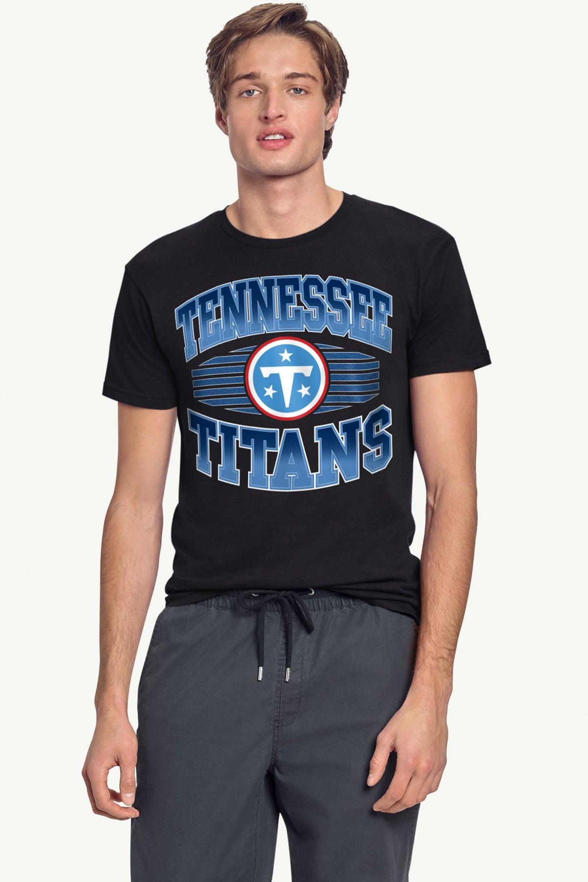 MENS TENNESSEE TITANS TEAM GRIT SHORT SLEEVE T SHIRT