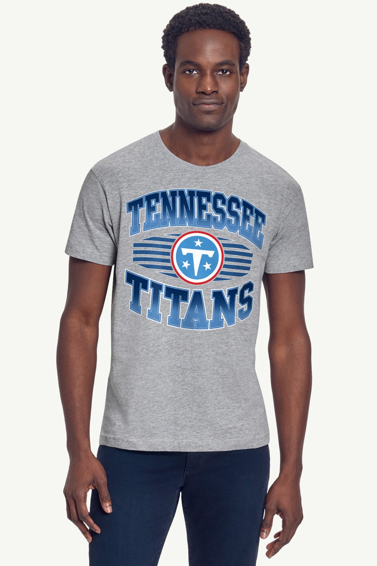 MENS TENNESSEE TITANS TEAM GRIT SHORT SLEEVE T SHIRT