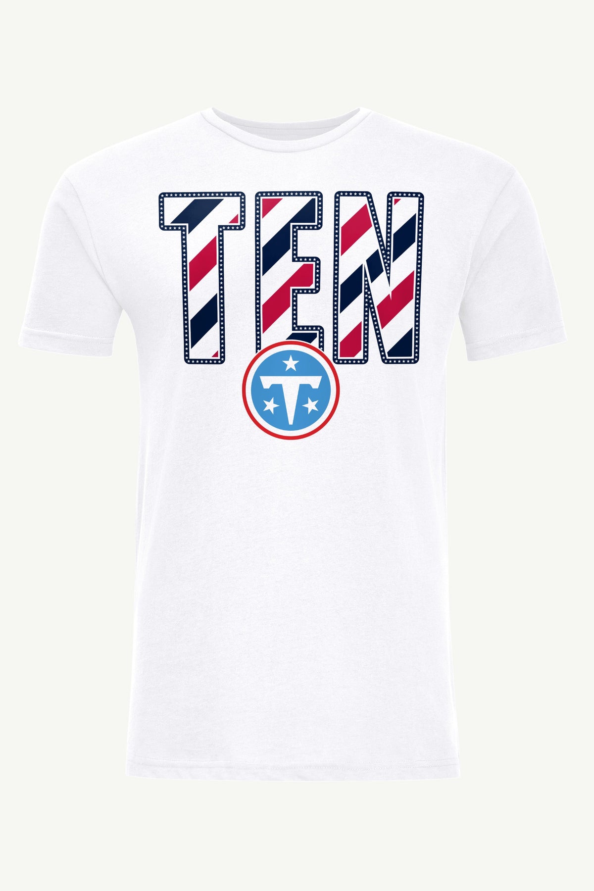 MENS TENNESSEE TITANS STARS AND STRIPES T SHIRT