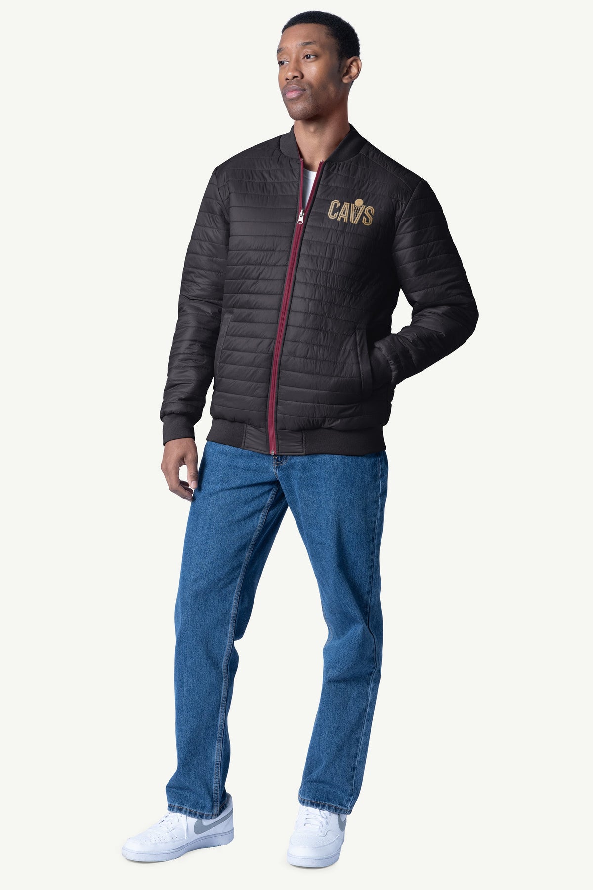 MENS CLEVELAND CAVALIERS REVERSIBLE JACKET