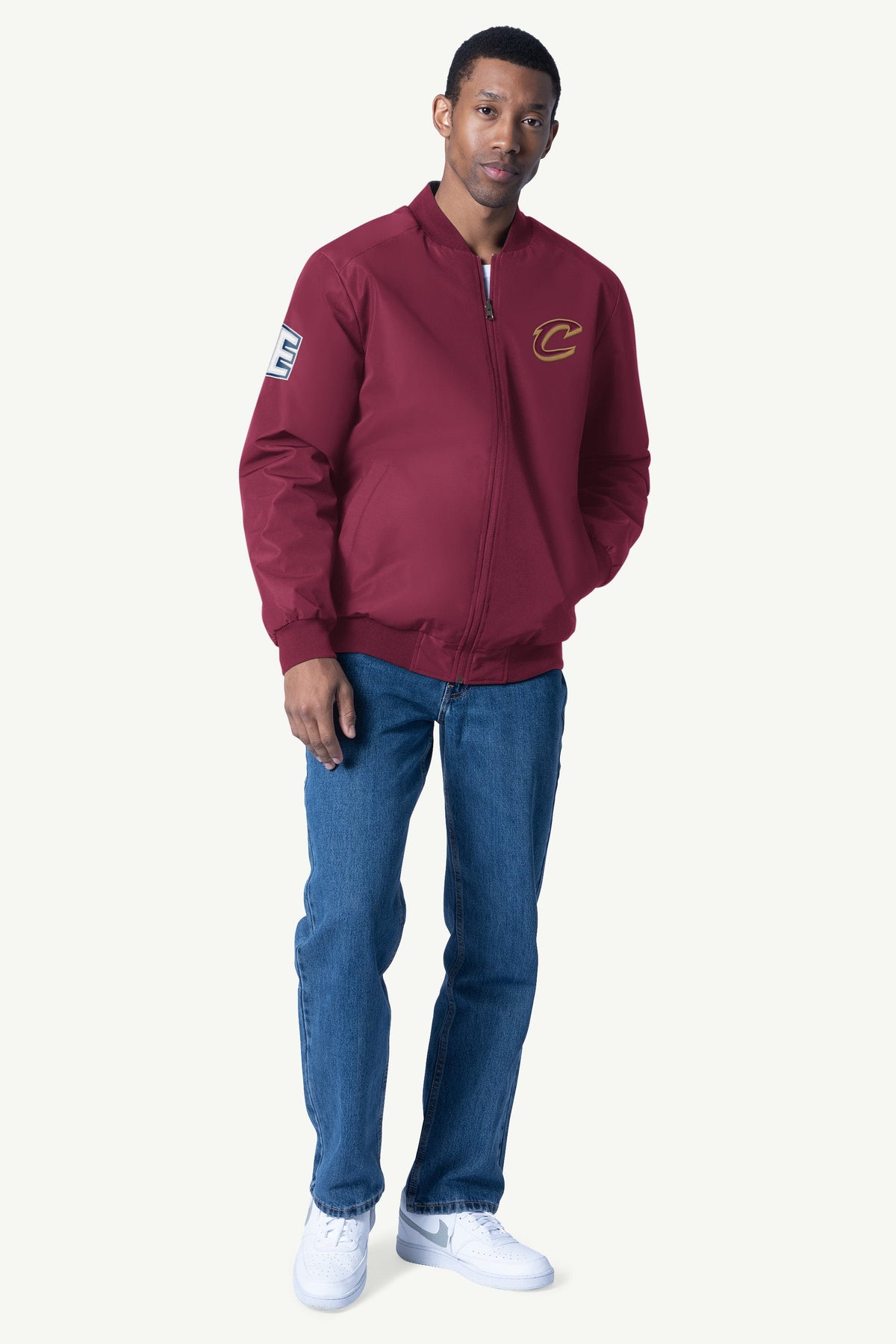 MENS CLEVELAND CAVALIERS REVERSIBLE JACKET