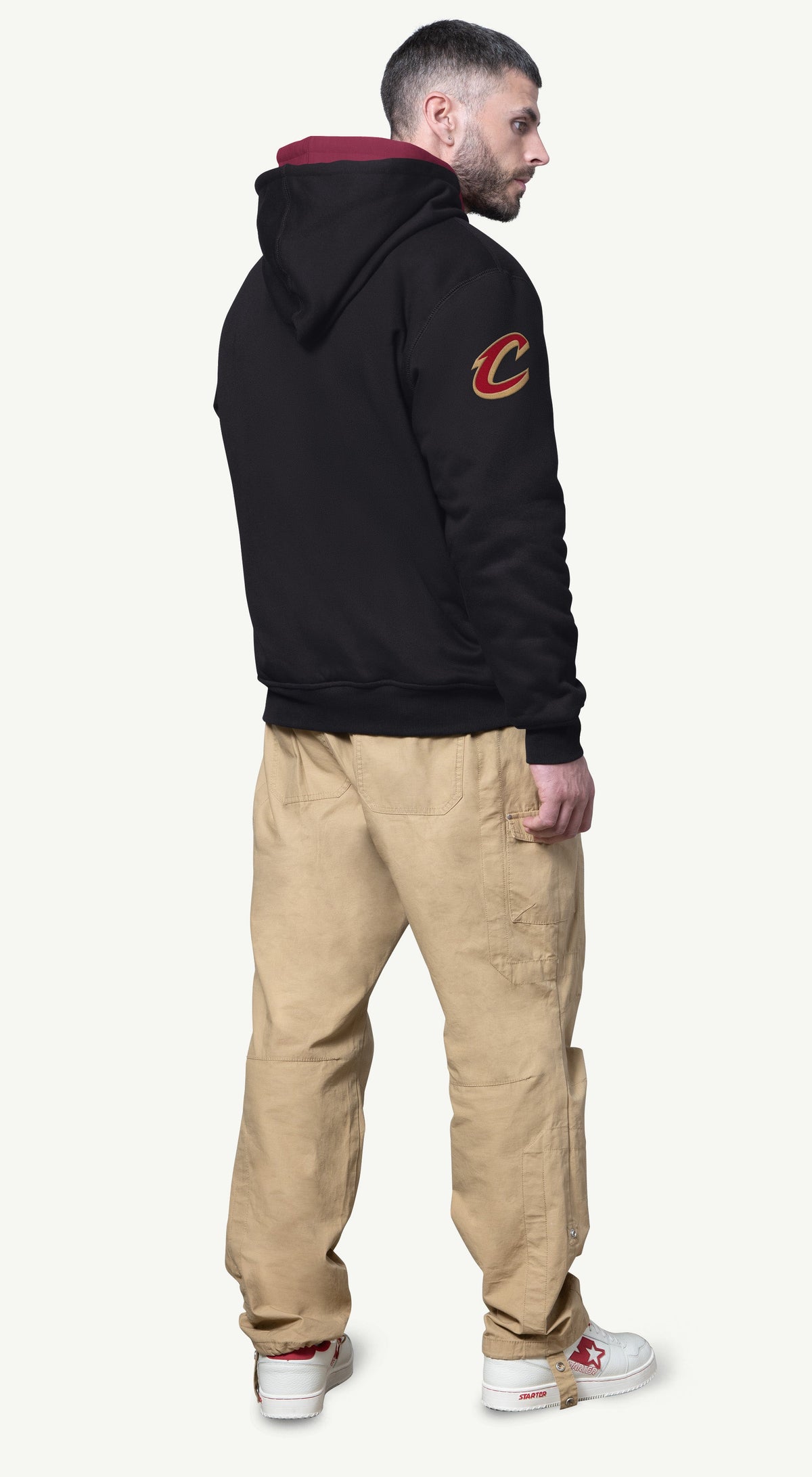 MENS CLEVELAND CAVALIERS ZIP UP SWEATSHIRT