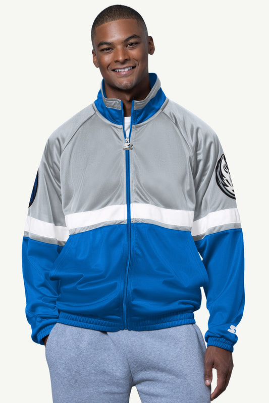 MENS DALLAS MAVERICKS VETERAN TRACK JACKET