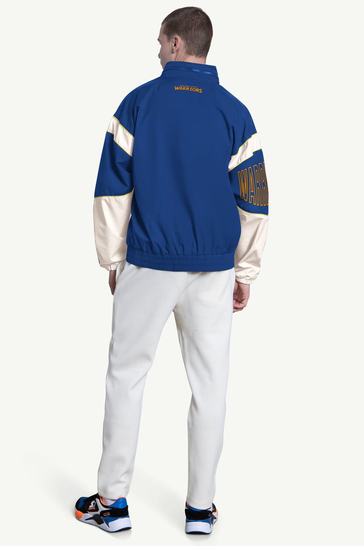 MENS GOLDEN STATE WARRIORS THE GUST FULL ZIP JACKET