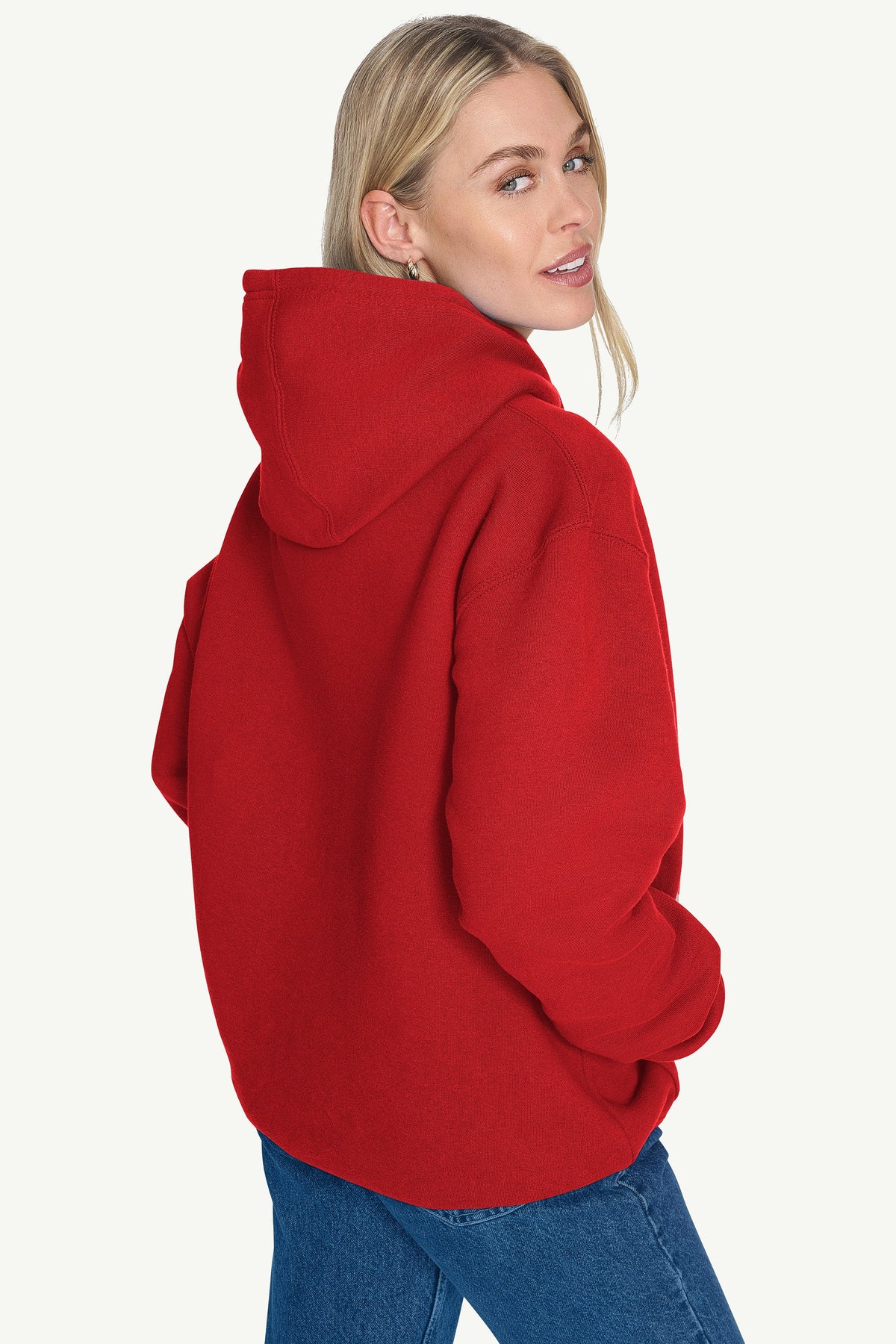 WOMENS HOUSTON ROCKETS ARCH STRIPE HOODIE