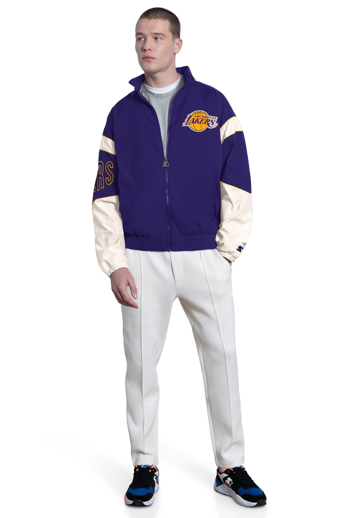 MENS LA LAKERS THE GUST FULL ZIP JACKET