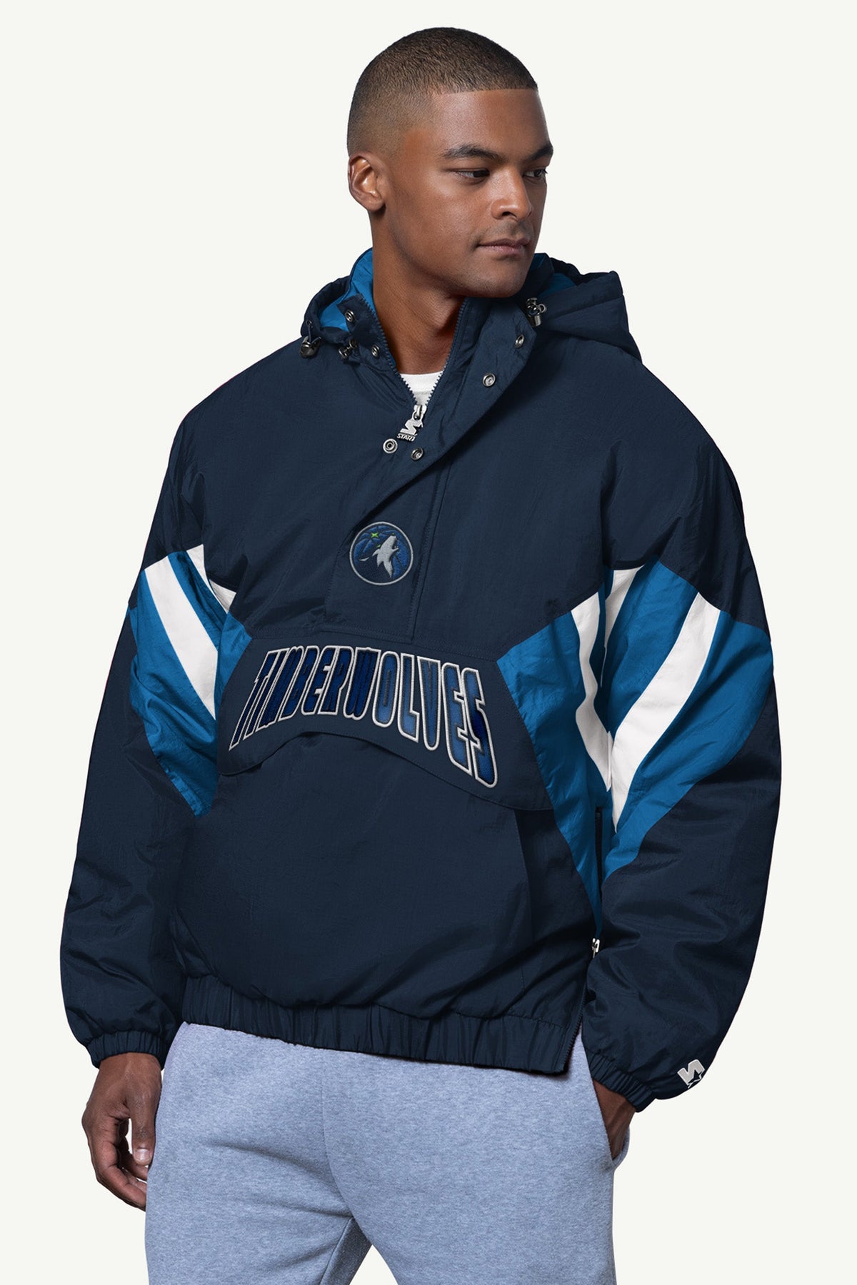 MENS MINNESOTA TIMBERWOLVES CLASSIC BREAKAWAY JACKET