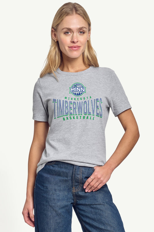 WOMENS MINNESOTA TIMBERWOLVES UNDER THE ARCH T SHIRT