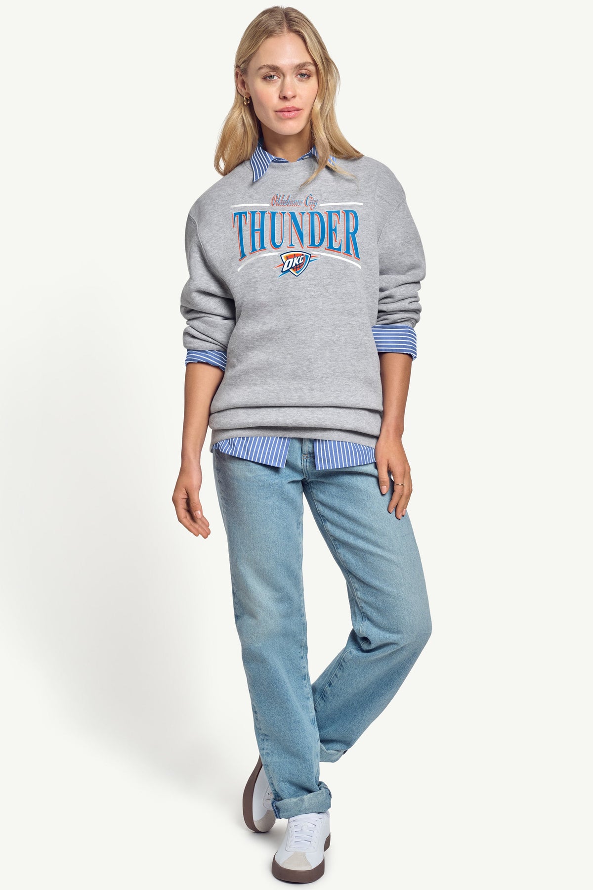WOMENS OKLAHOMA CITY THUNDER ARCH SWEATSHIRT