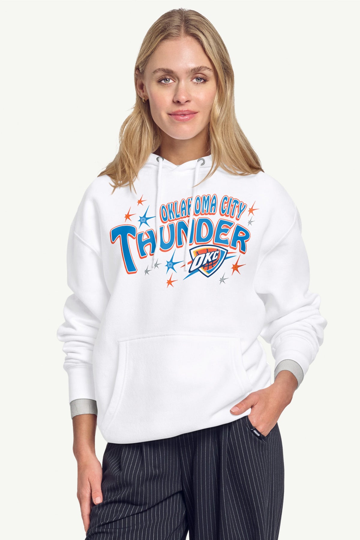 WOMENS OKLAHOMA CITY THUNDER FIREWORKS HOODIE