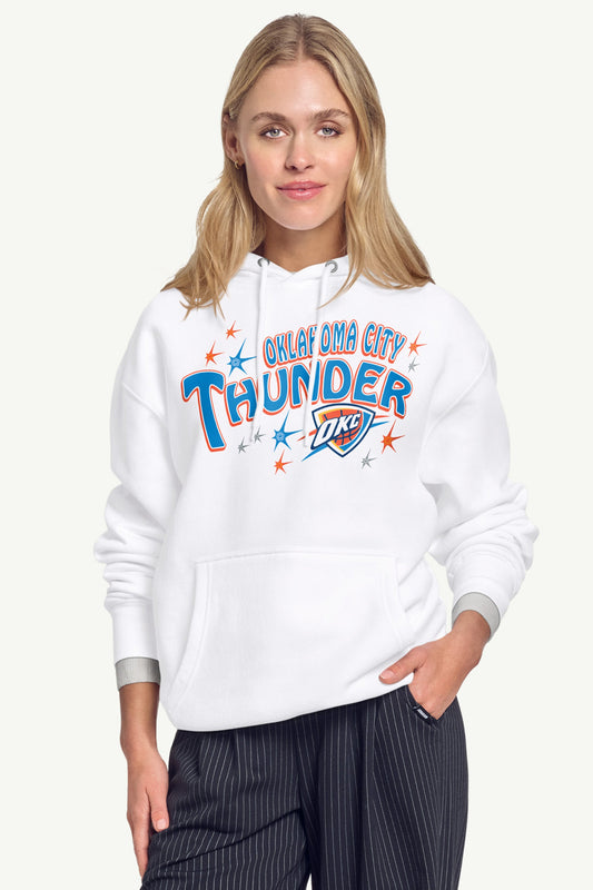 WOMENS OKLAHOMA CITY THUNDER FIREWORKS HOODIE
