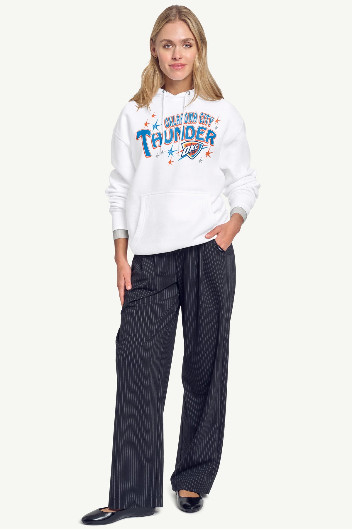 WOMENS OKLAHOMA CITY THUNDER FIREWORKS HOODIE