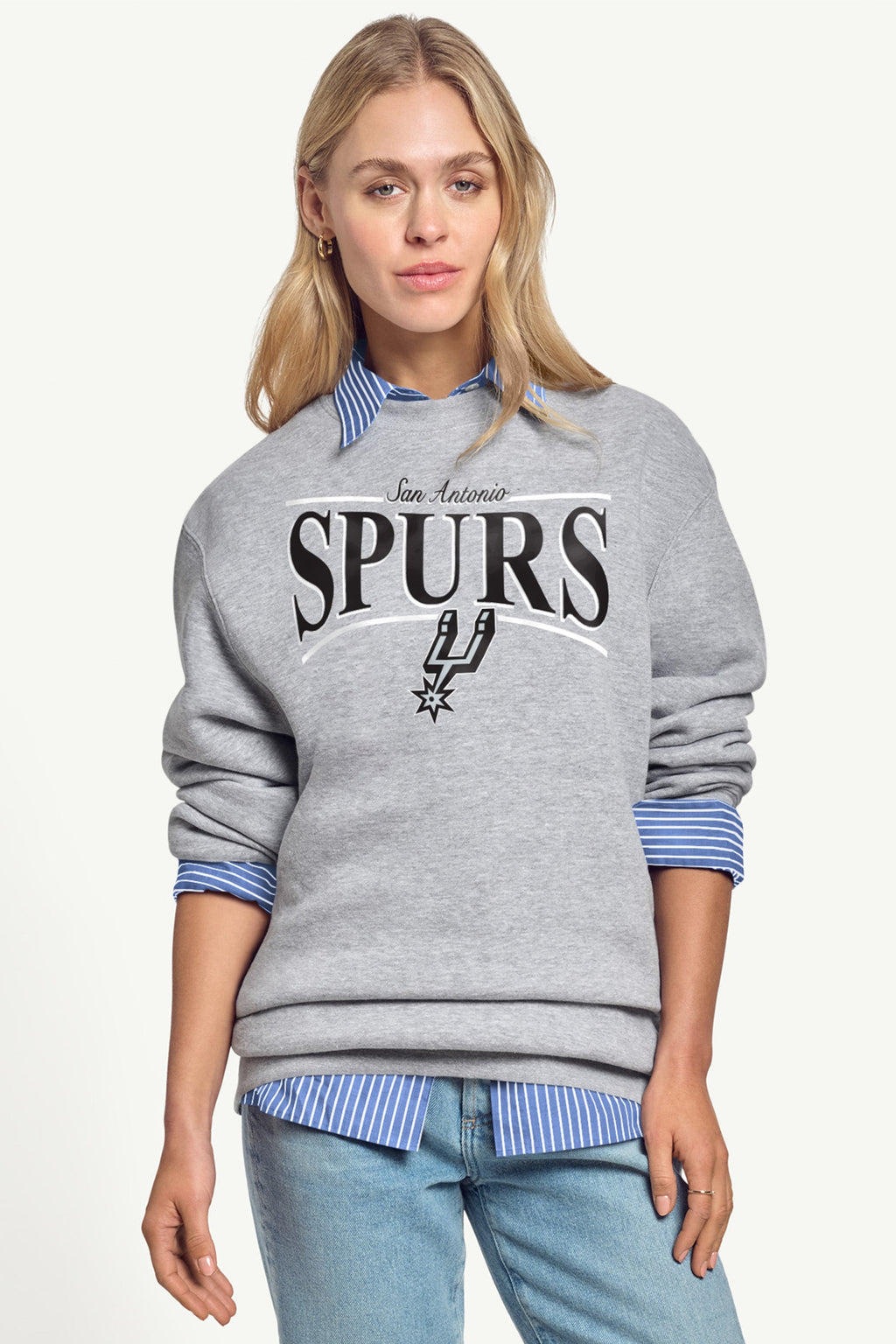 WOMENS SAN ANTONIO SPURS ARCH SWEATSHIRT