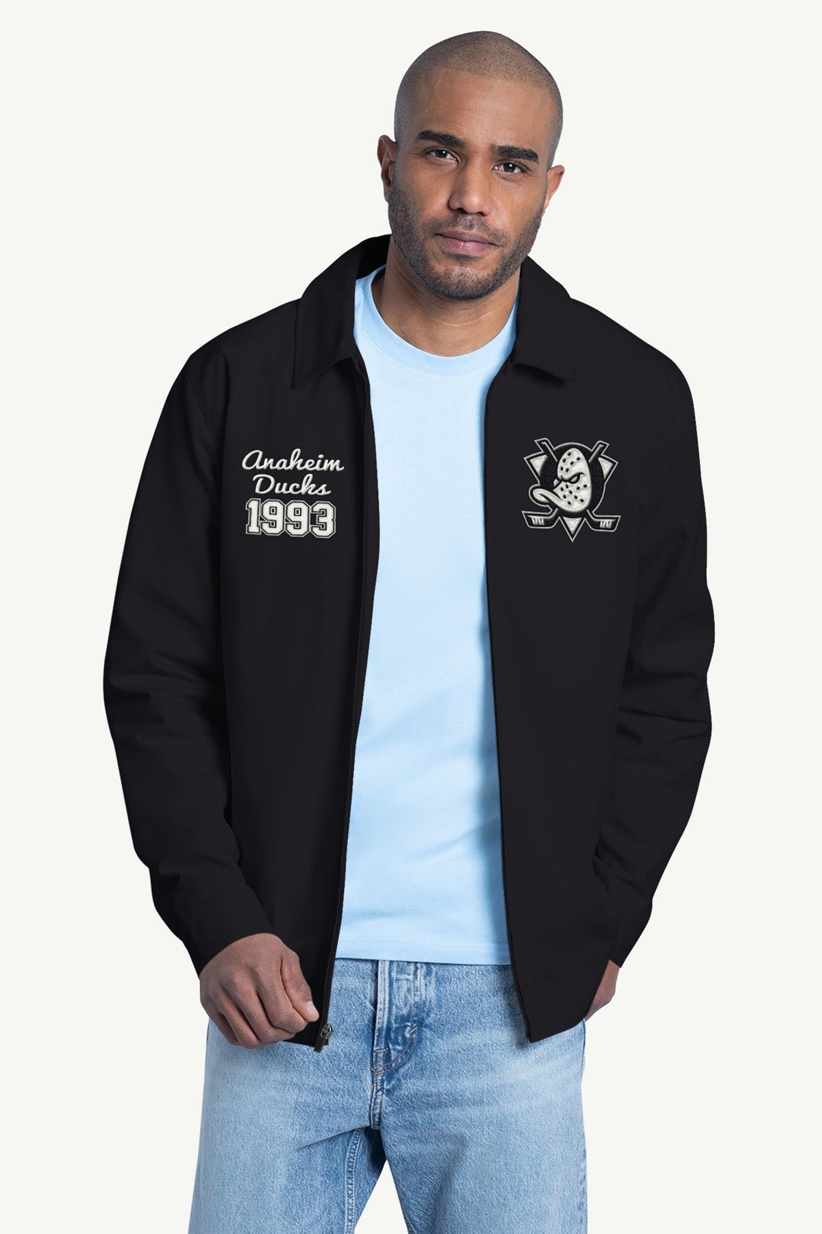 MENS ANAHEIM DUCKS FRANCHISE FULL ZIP JACKET