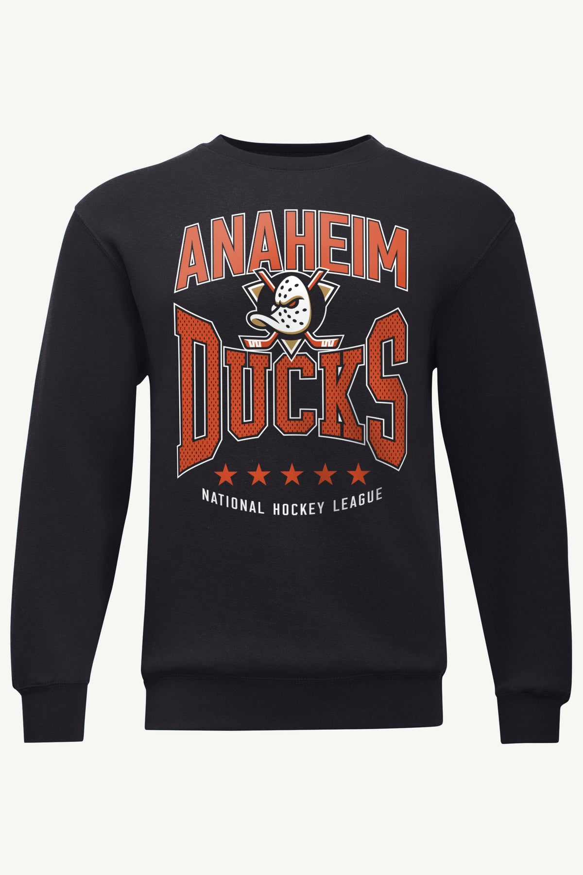 MENS ANAHEIM DUCKS CENTER SQUEEZE SWEATSHIRT