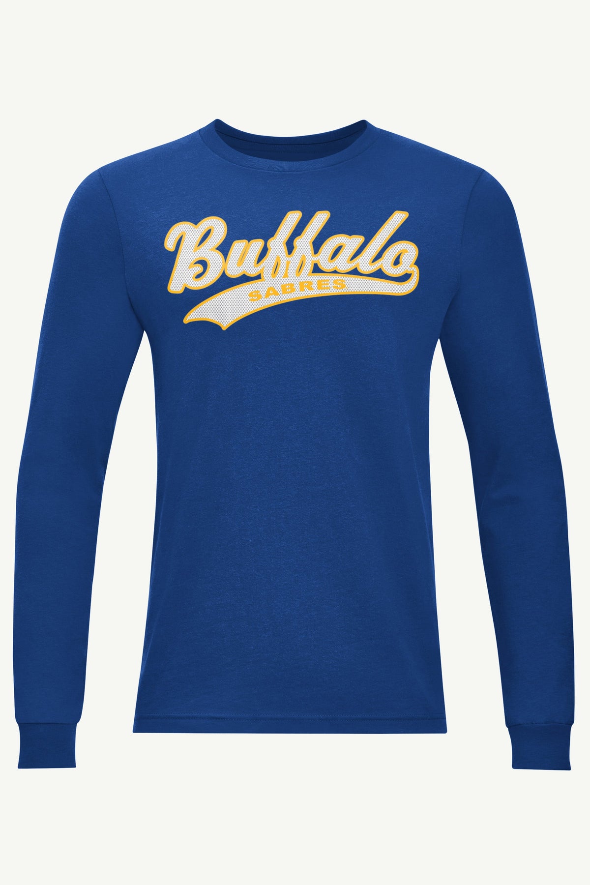 MENS BUFFALO SABRES TAILSWEEP LONG SLEEVE T SHIRT