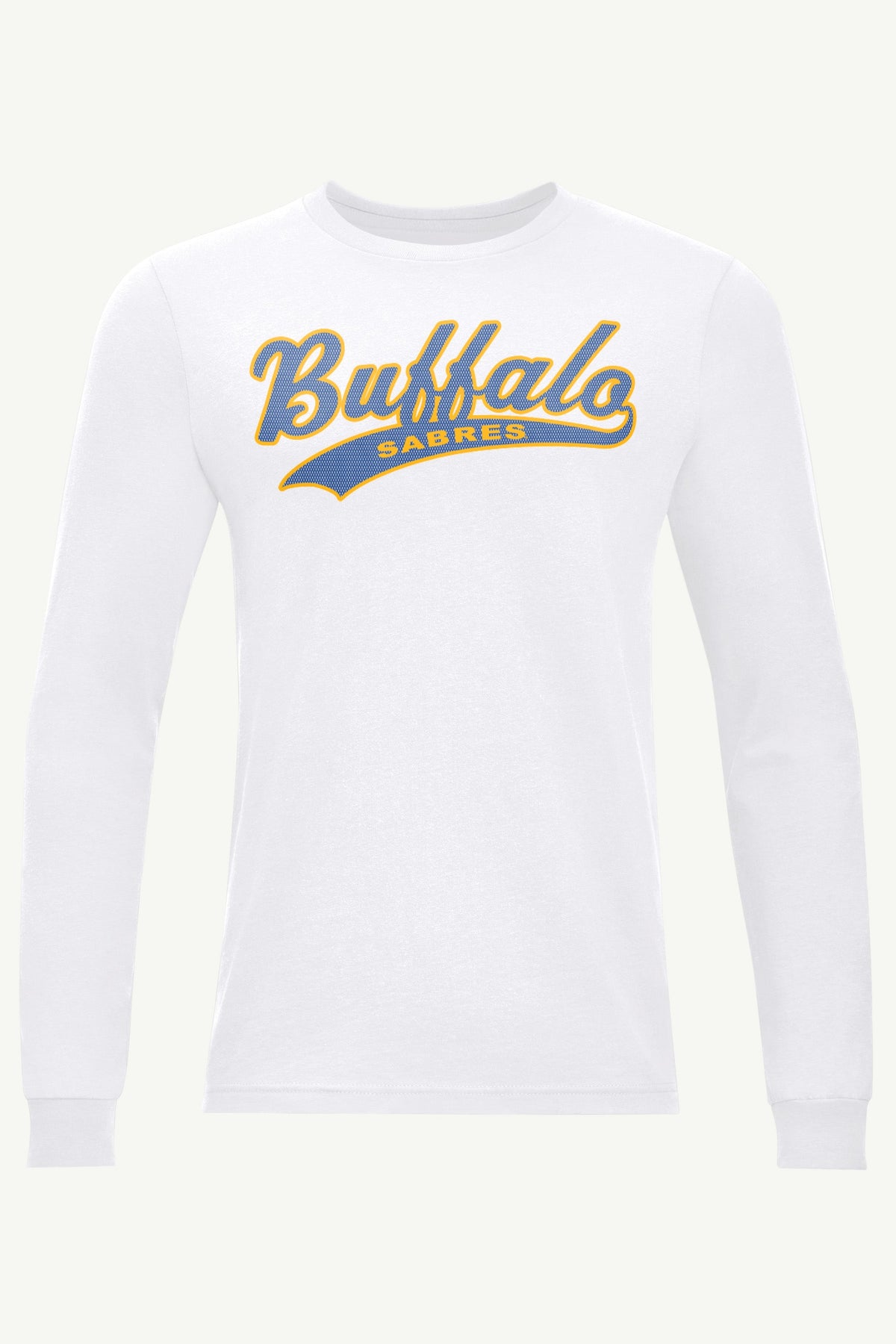 MENS BUFFALO SABRES TAILSWEEP LONG SLEEVE T SHIRT