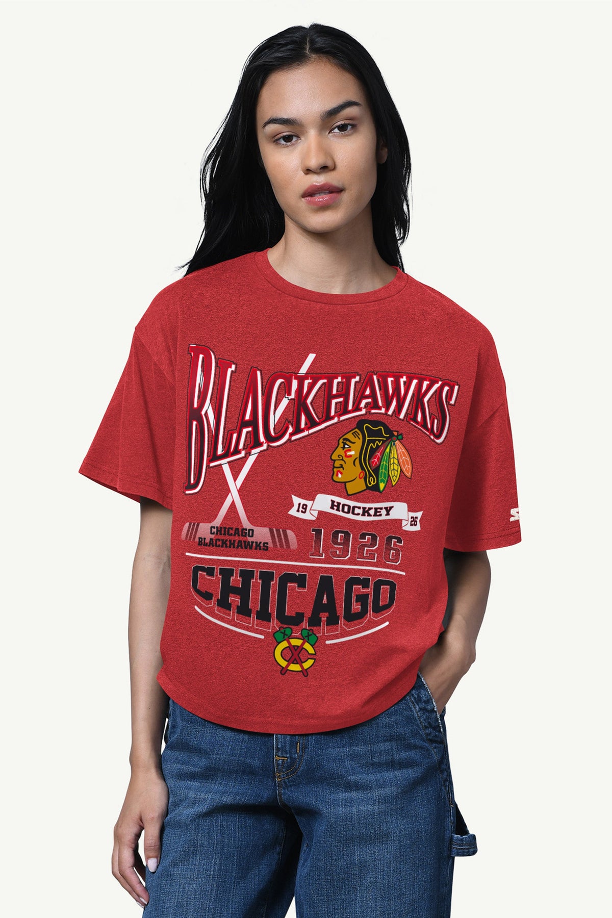WOMENS CHICAGO BLACKHAWKS HALL OF FAME T SHIRT