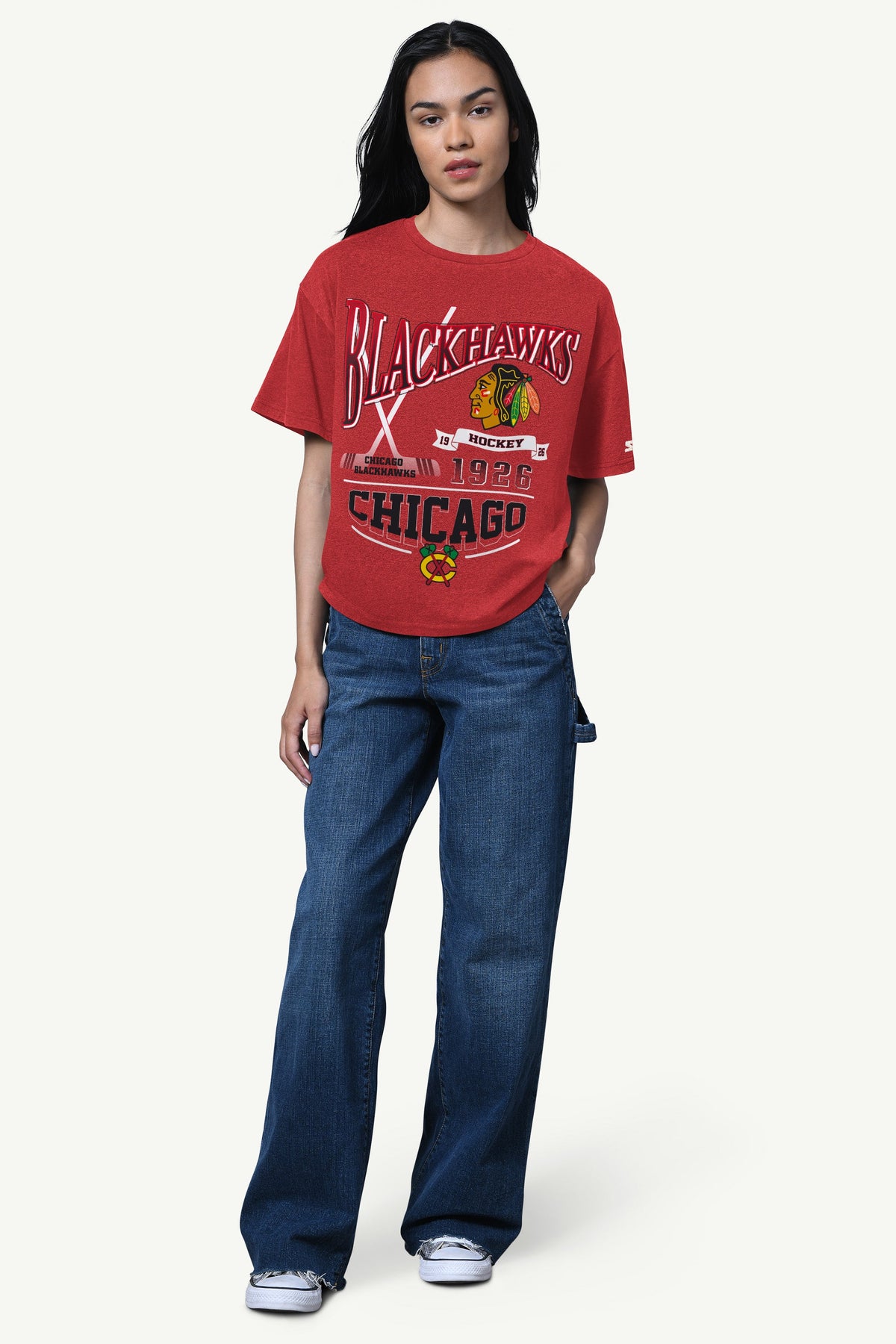 WOMENS CHICAGO BLACKHAWKS HALL OF FAME T SHIRT