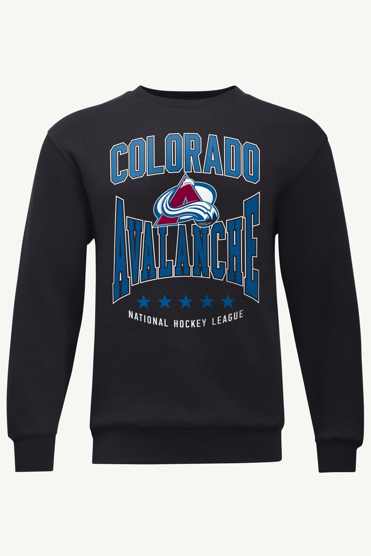 MENS COLORADO AVALANCHE CENTER SQUEEZE SWEATSHIRT