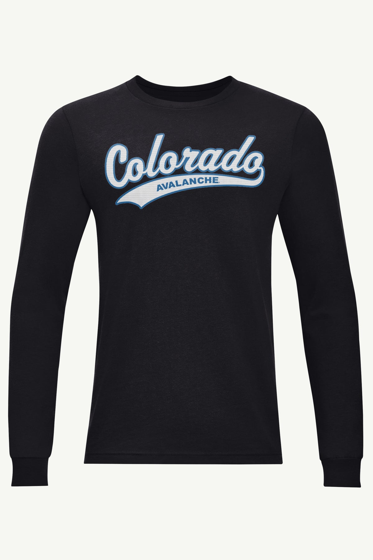 MENS COLORADO AVALANCHE TAILSWEEP LONG SLEEVE T SHIRT
