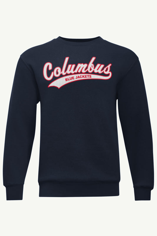 MENS COLUMBUS BLUE JACKETS TAILSWEEP SWEATSHIRT