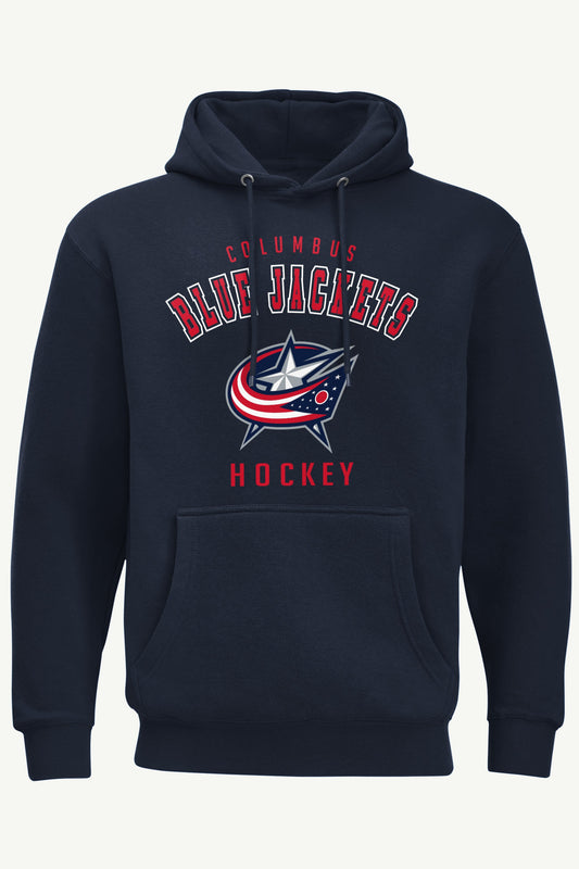 MENS COLUMBUS BLUE JACKETS GRAPHIC HOODIE