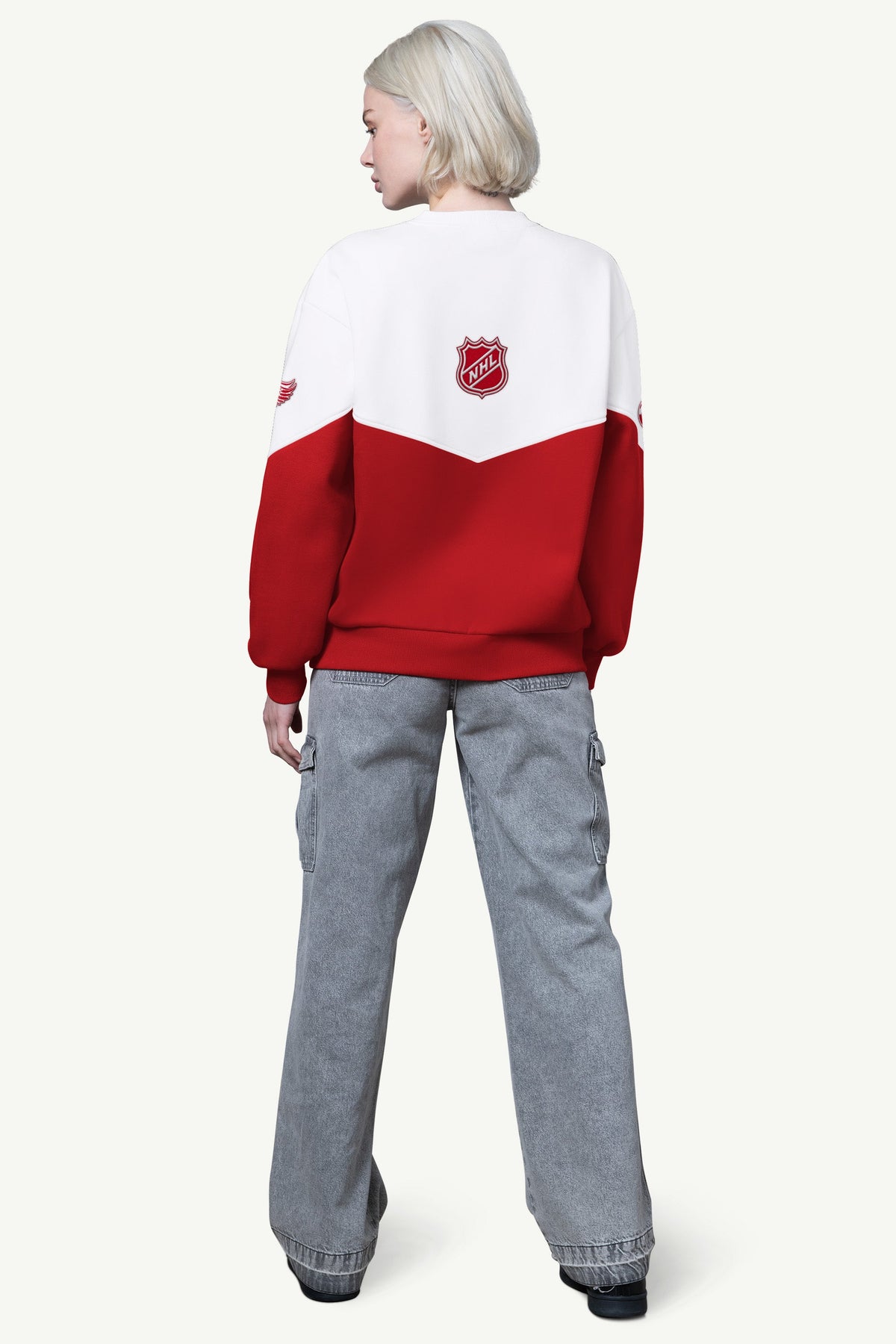 WOMENS DETROIT RED WINGS CLUTCH HIT FLEECE