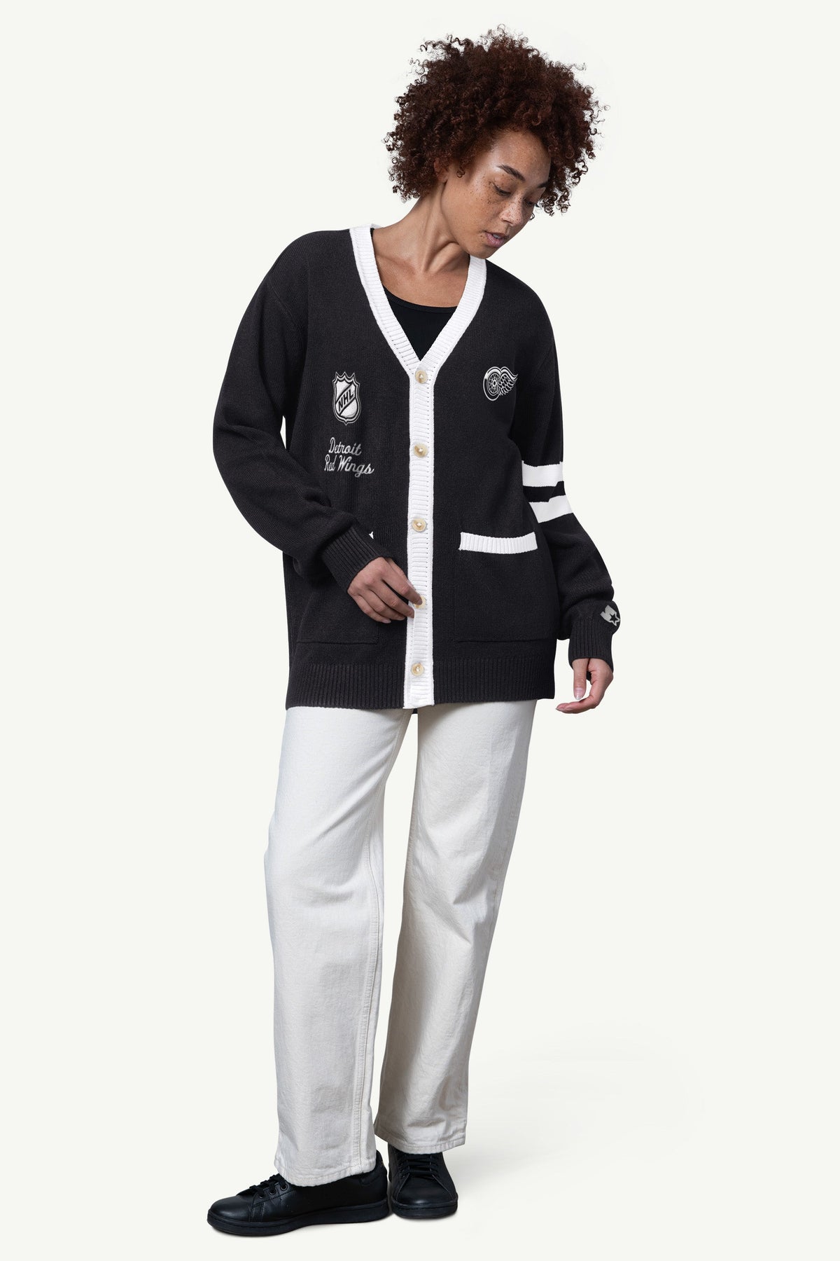 WOMENS DETROIT RED WINGS CARDIGAN
