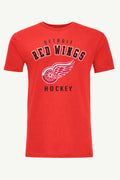 MENS DETROIT REDWINGS GRAPHIC T SHIRT