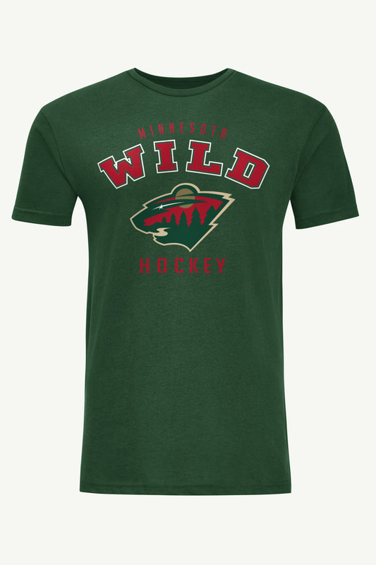 MENS MINNESOTA WILD GRAPHIC T SHIRT