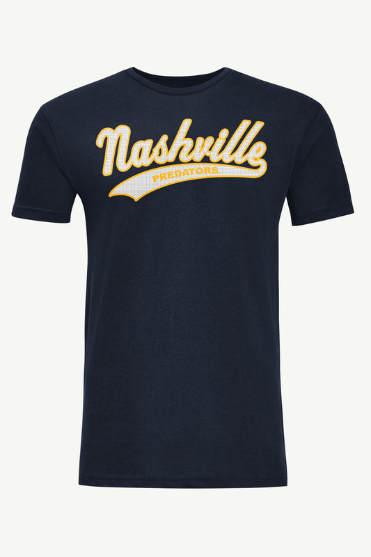 MENS NASHVILLE PREDATORS TAILSWEEP T SHIRT