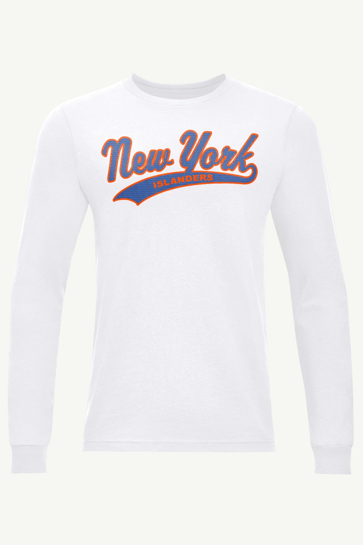 MENS NEW YORK ISLANDERS TAILSWEEP LONG SLEEVE T SHIRT