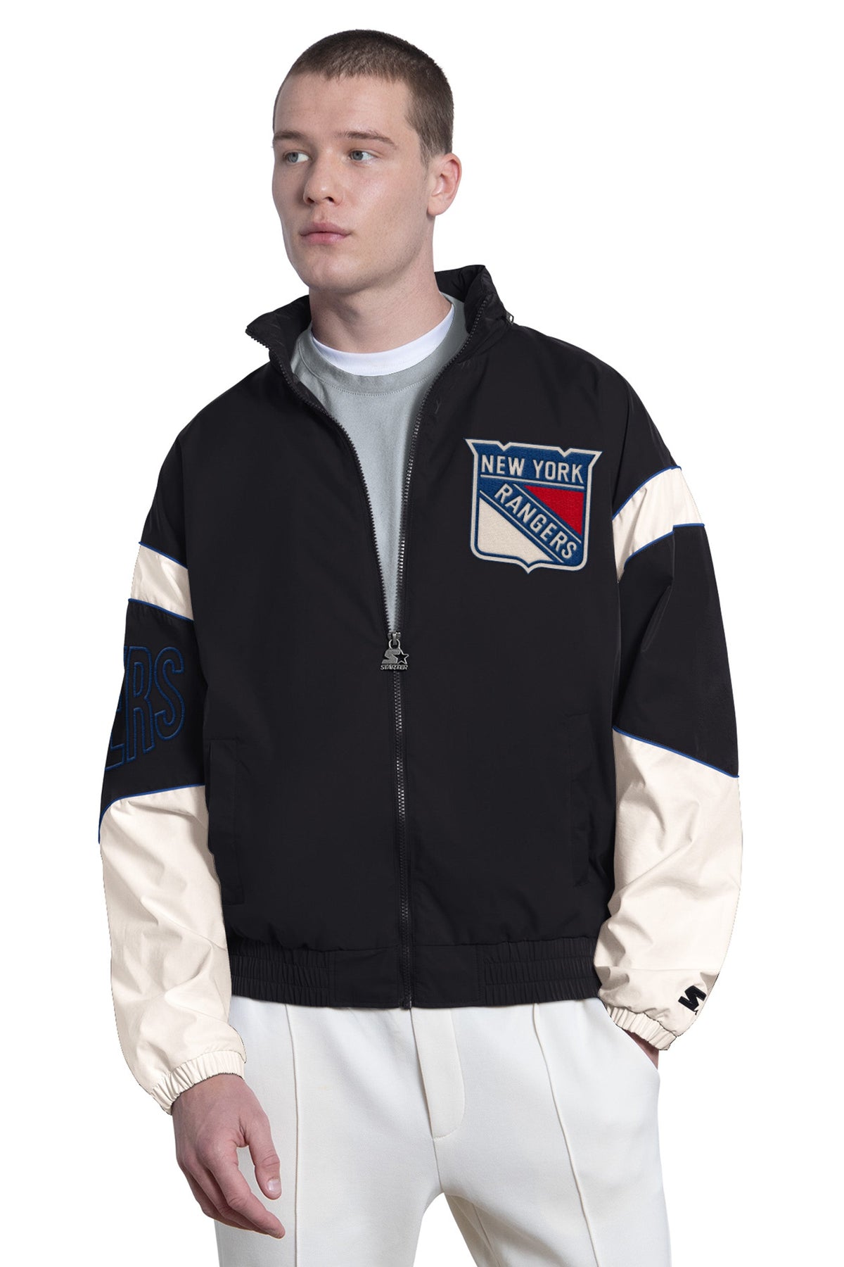 MENS NEW YORK RANGERS THE GUST FULL ZIP JACKET