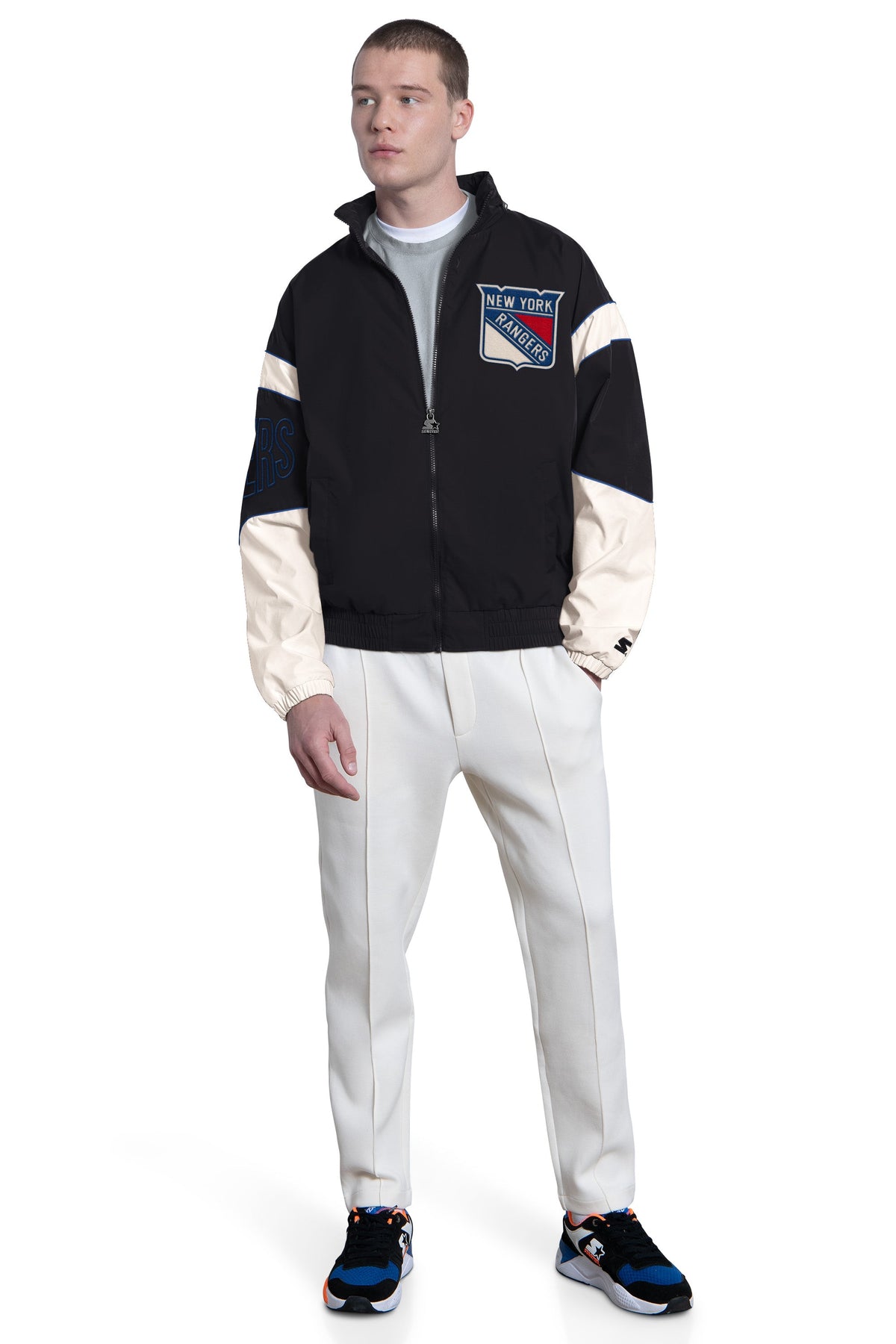 MENS NEW YORK RANGERS THE GUST FULL ZIP JACKET