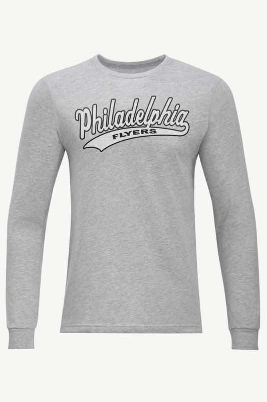 MENS PHILADELPHIA FLYERS TAILSWEEP LONG SLEEVE T SHIRT