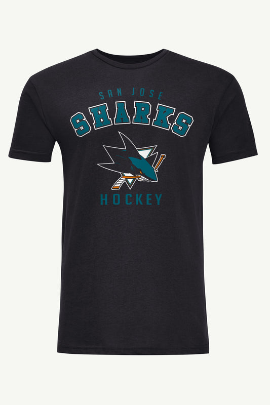 MENS SAN JOSE SHARKS GRAPHIC T SHIRT