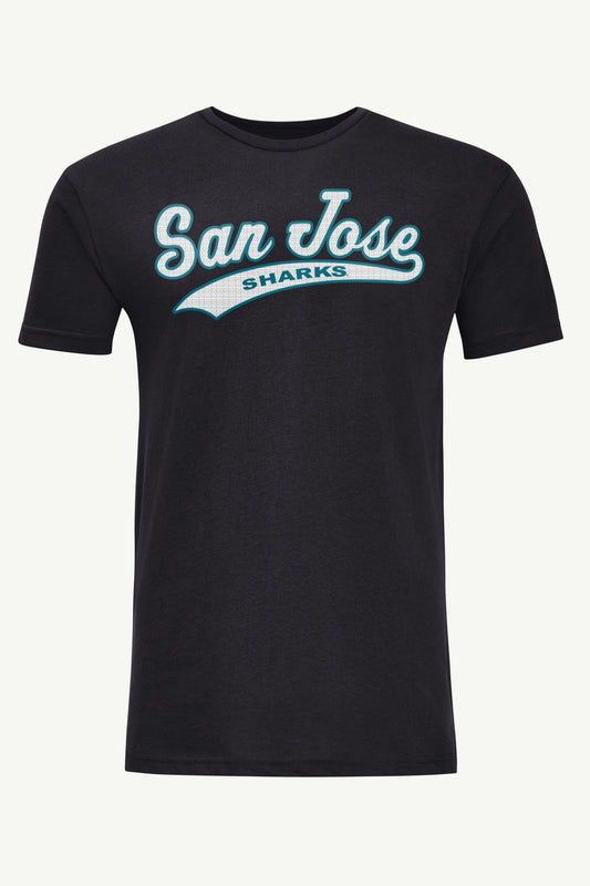 MENS SAN JOSE SHARKS TAILSWEEP T SHIRT