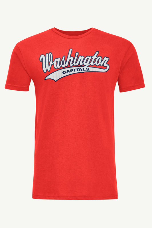 MENS WASHINGTON CAPITALS TAILSWEEP T SHIRT