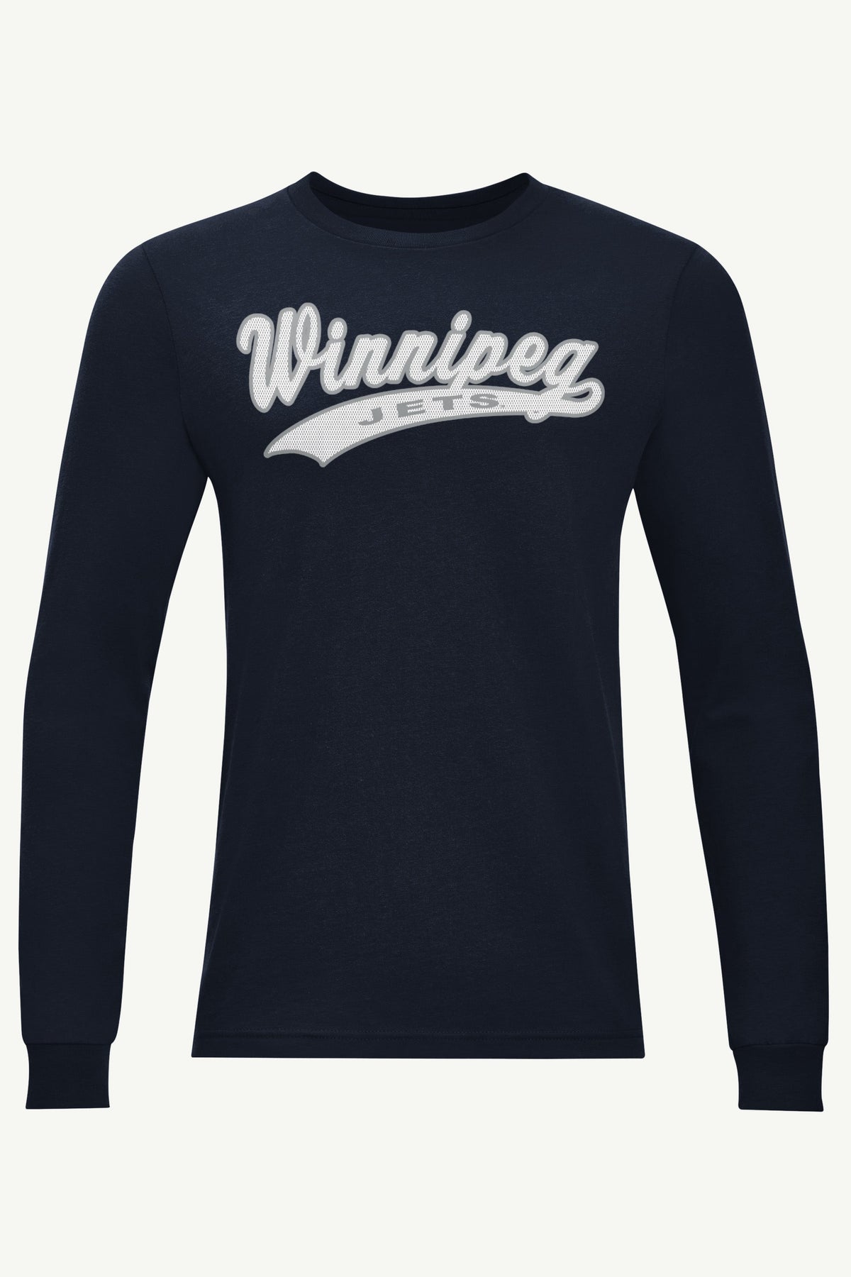 MENS WINNIPEG JETS TAILSWEEP LONG SLEEVE T SHIRT