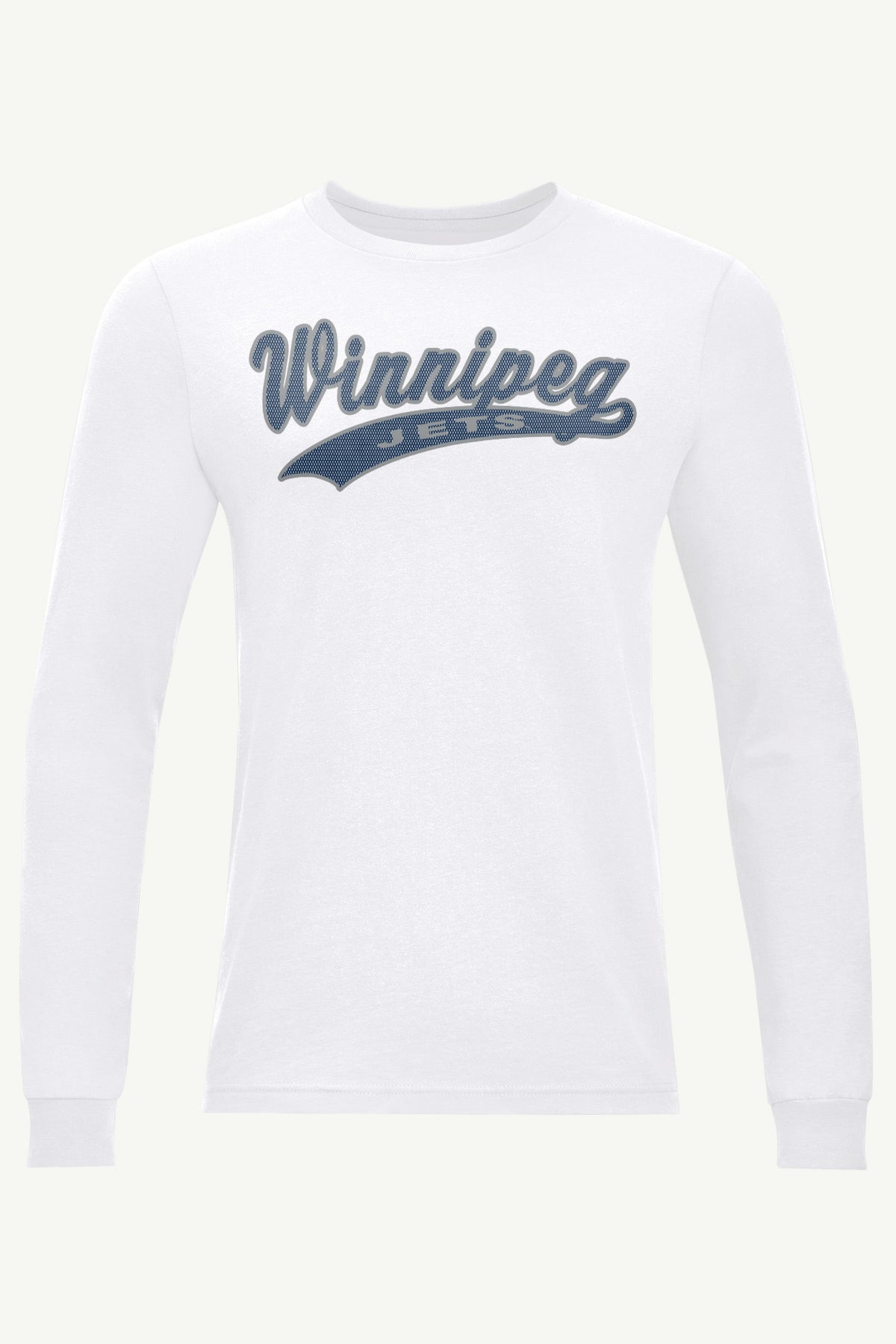 MENS WINNIPEG JETS TAILSWEEP LONG SLEEVE T SHIRT